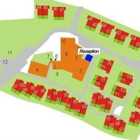 Ferienhaeuser Schlossberg Mit Zwei Sep Schlafraeumen, Kostenlosem W-lan Und Neuer Hausausstattung *